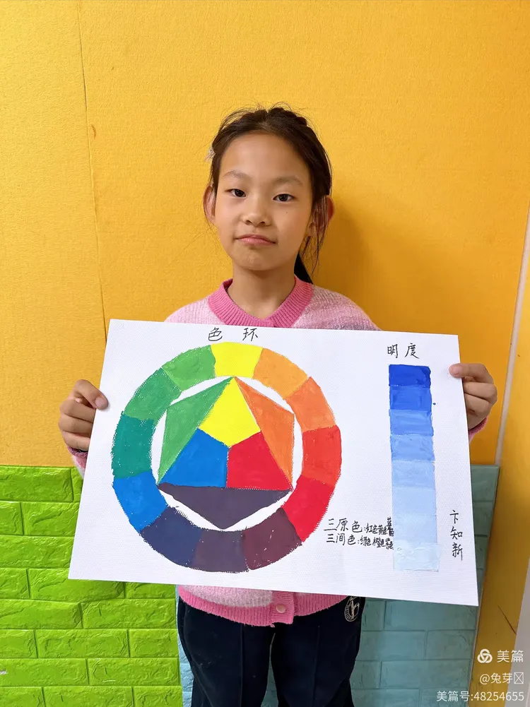 兔子老师水粉班《色环》